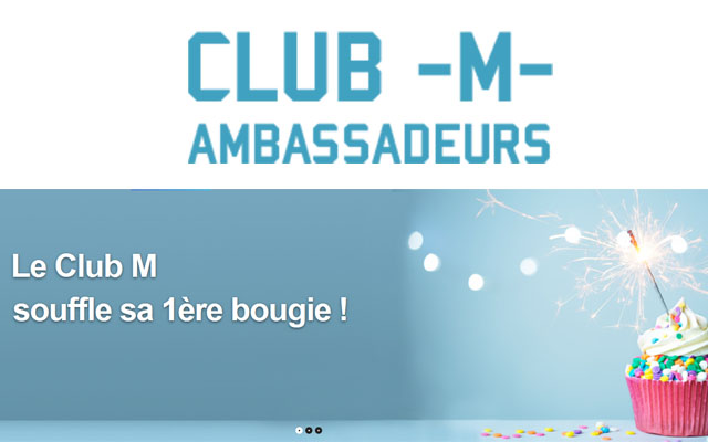 Le Club M, 1 an déjà ! <!--– -->