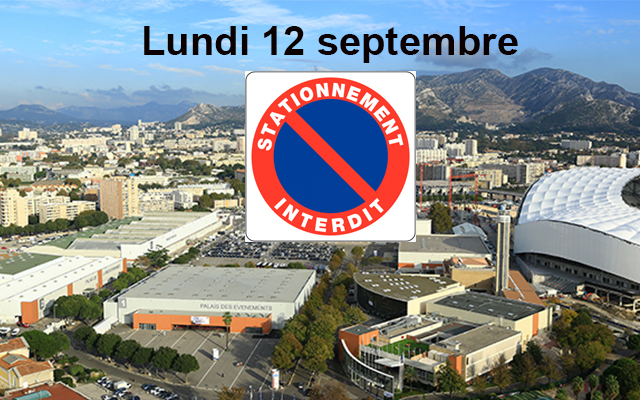 Stationnement interdit le 12 septembre <!--– -->