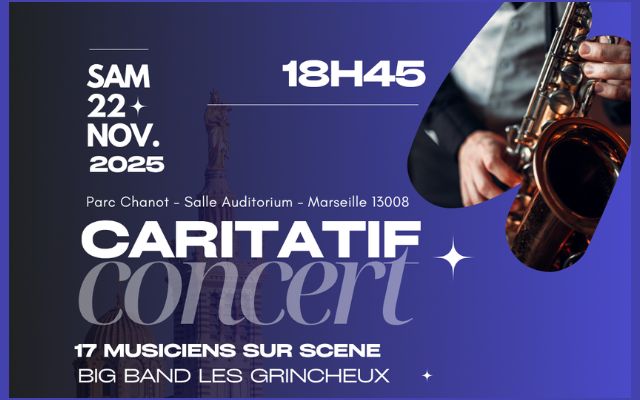 Grande soirée jazz caritative <!--– -->